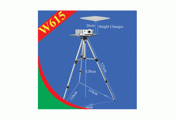 CHÂN ĐỂ MÁY CHIẾU W615H DI ĐỘNG - CÓ BÁNH XE